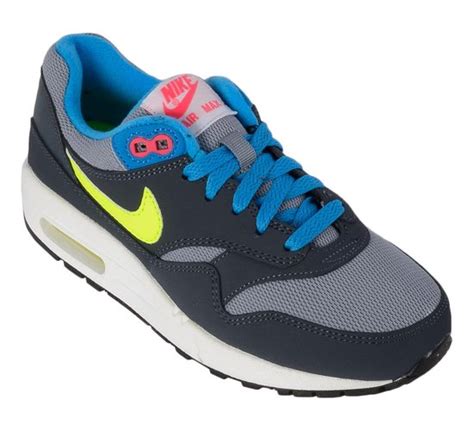 nike air max 1 gs sneakers d.grijs grafiet
